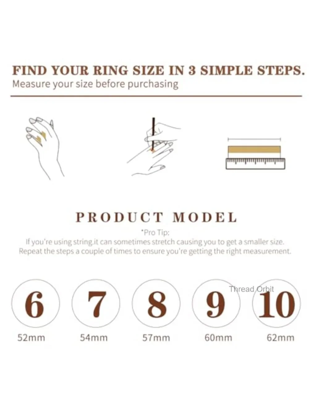 14K Gold Plated Stacking Rings CZ Dainty Rings for Women Non Tarnish 3-Pack